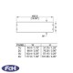 4u Black Steel Rack Panel